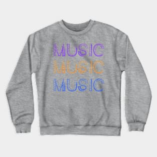 Music Crewneck Sweatshirt